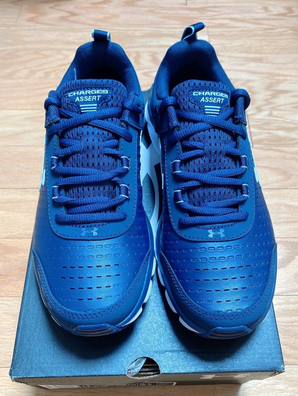 NIB Under Armour Charged Assert 8 LTD Navy Running Shoes Mens Sz 7